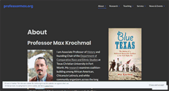 Desktop Screenshot of professormax.org