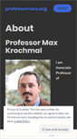 Mobile Screenshot of professormax.org