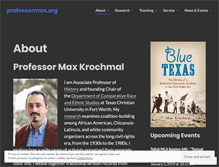 Tablet Screenshot of professormax.org
